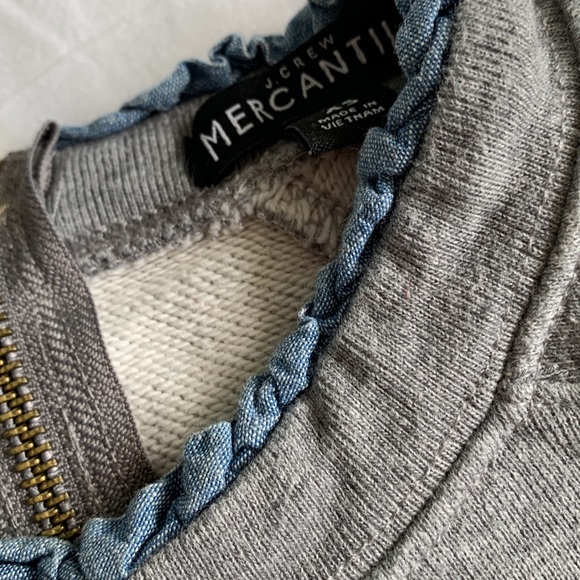 J. Crew Mercantile grey sweater size XS - Picture 7 of 9